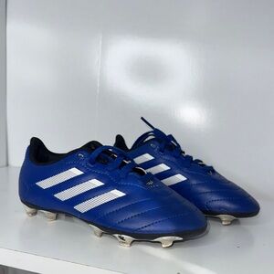 Adidas Kids Blue Soccer Cleats